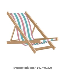 Similar Images, Stock Photos & Vectors of Cartoon beach chair isolated