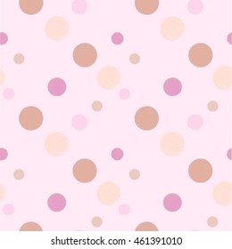  Vector image with beads, seamless pattern, beads in color.