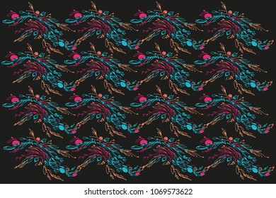 a vector image beautiful abstract floral background