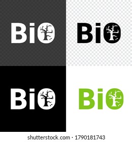 Vector image. Bio icon. Solid image.