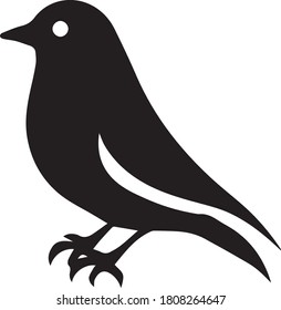 Vector image of birds with darts target aim in the sky, Represents the unity.