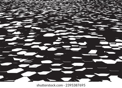 vector image of black overlay texture on white background, black monochrome texture vector