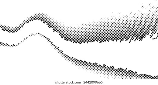 vector image of black overlay texture on white background, black monochrome texture vector