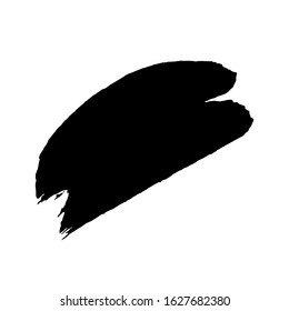 Vector image of black paint spots