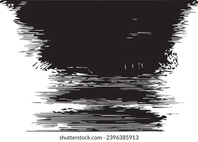 vector image of black texture