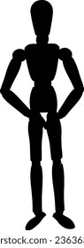 A vector image in black and white of a human engaging in various sports such as volleyball, soccer, basketball.