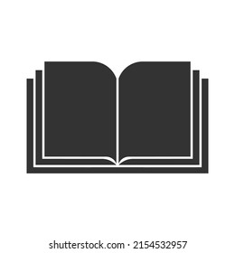 Vector image of a book, scroll and manuscript.