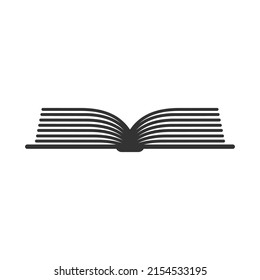 Vector image of a book, scroll and manuscript.