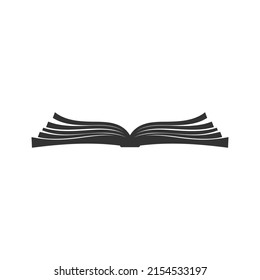 Vector image of a book, scroll and manuscript.