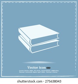Vector image of books