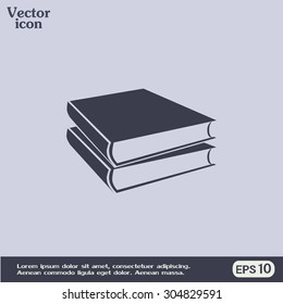 Vector image of books