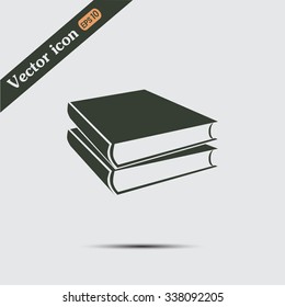 Vector image of books