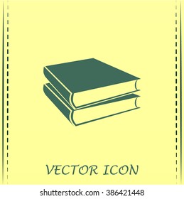 Vector image of books