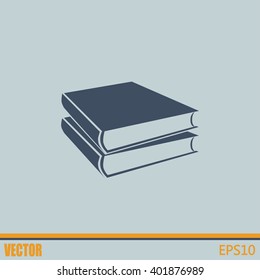 Vector image of books