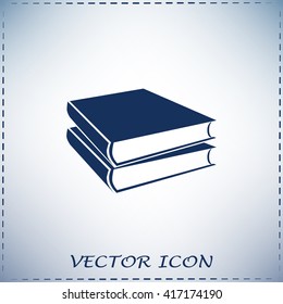 Vector image of books
