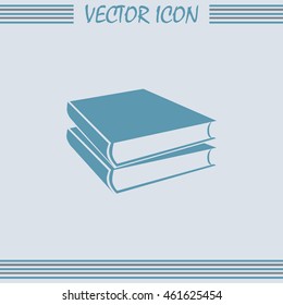 Vector image of books