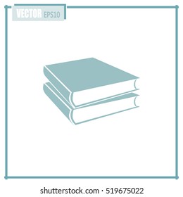 Vector image of books