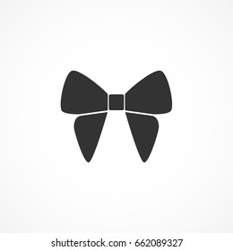 Vector image of bow icon.