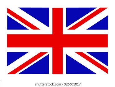 vector image of British flag