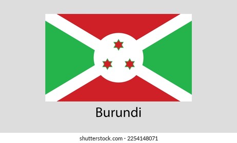 Vector Image Of Burundi Flag
