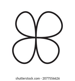 imagen vectorial , imagen conceptual simple de mariposa logotipo de ilustración vectorial plantilla de diseño de logotipo