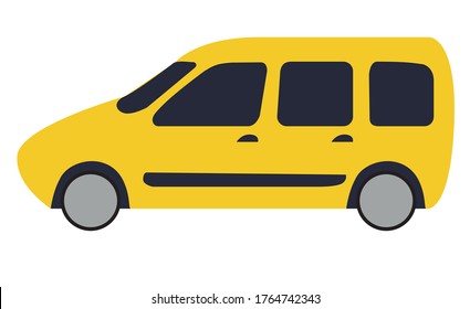 Vector image of a car. transport.