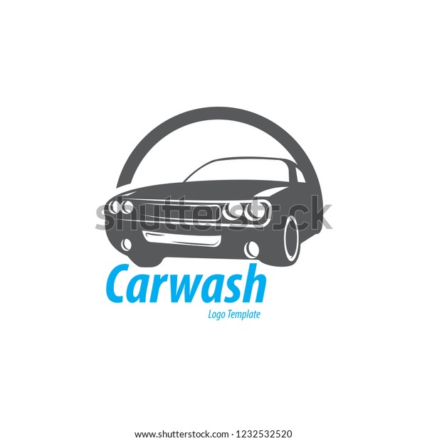 vector image car wash\
logo