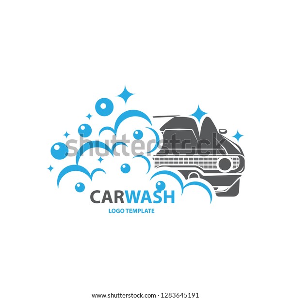 vector image car wash logo\
template