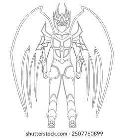 vector image of carnival costume clothing
