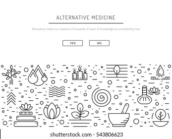 Vector image characters of alternative medicine. Ayurvedic body types. Holistic lifestyle and harmony with nature.