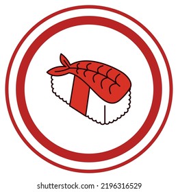 vector image, china city icons with white background and red border.