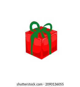 imagen vectorial del regalo de navidad