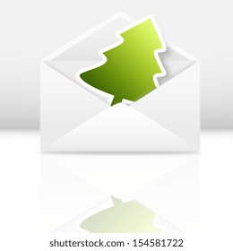 vector image of a christmas greetings card
