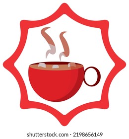imagen vectorial. iconos de navidad con fondo blanco y borde rojo