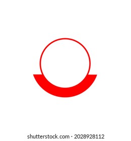 Vector image of circle lines and variations logo.