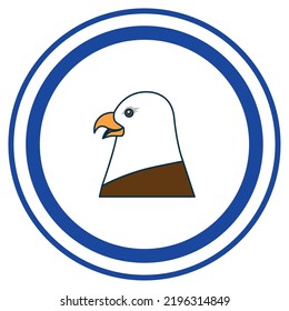 imagen vectorial, iconos de ciudad con fondo blanco y borde azul