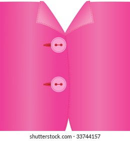 The vector image of the clasped clothes