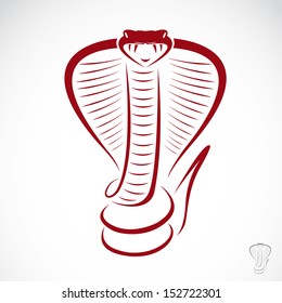  Vector image of an cobra 