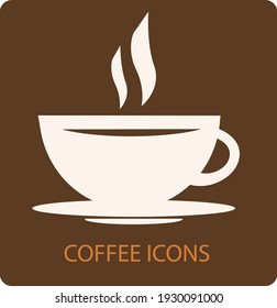 Vector image coffee drink icon 