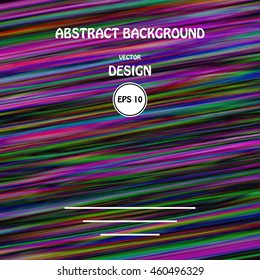 Vector image color glitch abstract background. Chaos aesthetics of signal error. Digital decay.