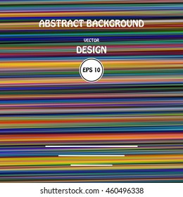 Vector image color glitch abstract background. Chaos aesthetics of signal error. Digital decay.