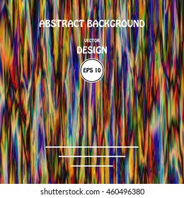 Vector image color glitch abstract background. Chaos aesthetics of signal error. Digital decay.