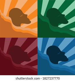 Vector image
Colorful abstract background