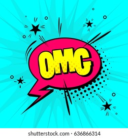 Vector image comic. Pop art