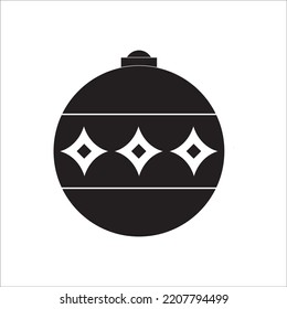 vector image of component items knick-knacks at Christmas, this vector image can be used as logos, icons, banners and others

