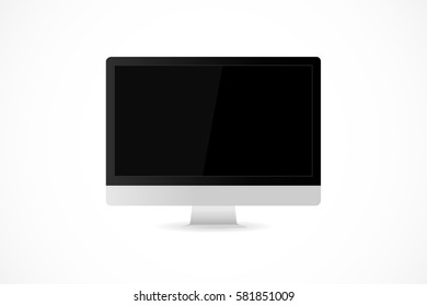 Vector image of a computer.