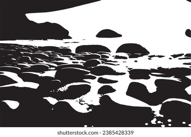 vector image of dark texture