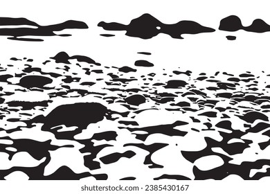 vector image of dark texture