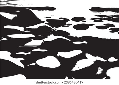 vector image of dark texture