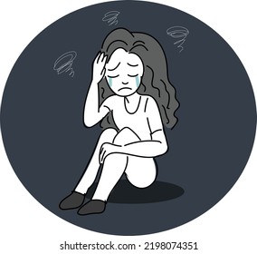 4,966 Crying girl sticker Images, Stock Photos & Vectors | Shutterstock